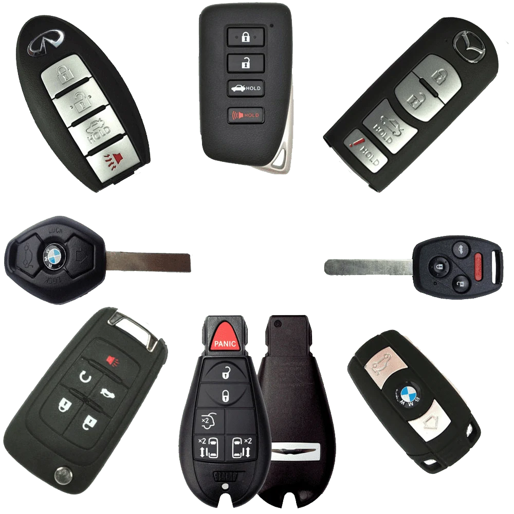 Car Keys and Key Fobs