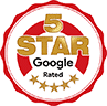 Red Rocks Locksmith Google 5 Star Trust Badge