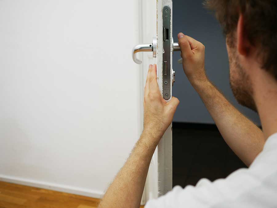 Installation of House Door Locks