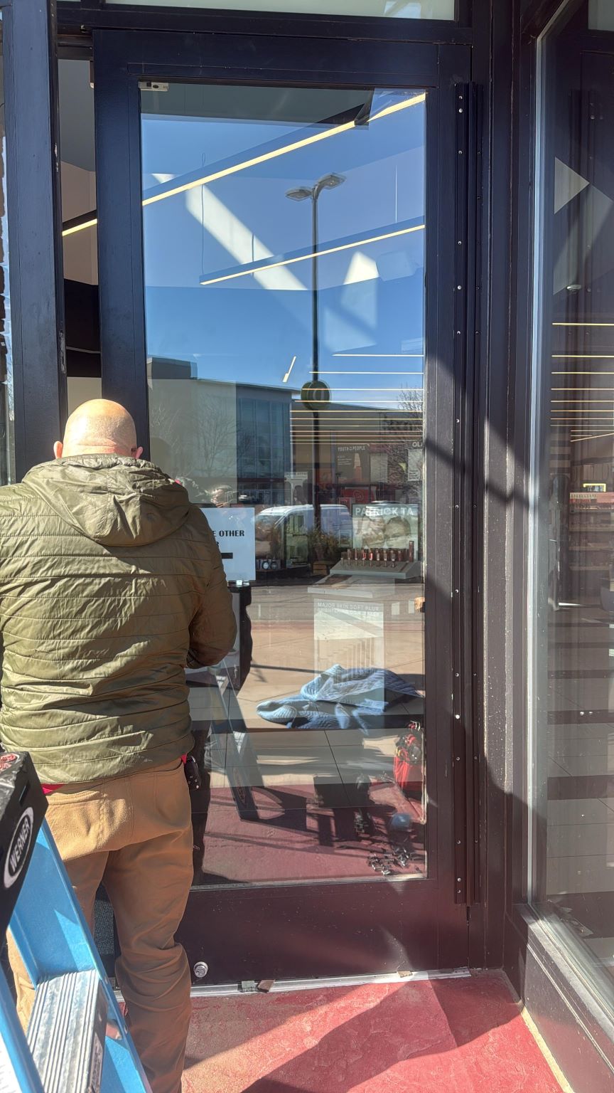 Commercial lock replacement service in Denver