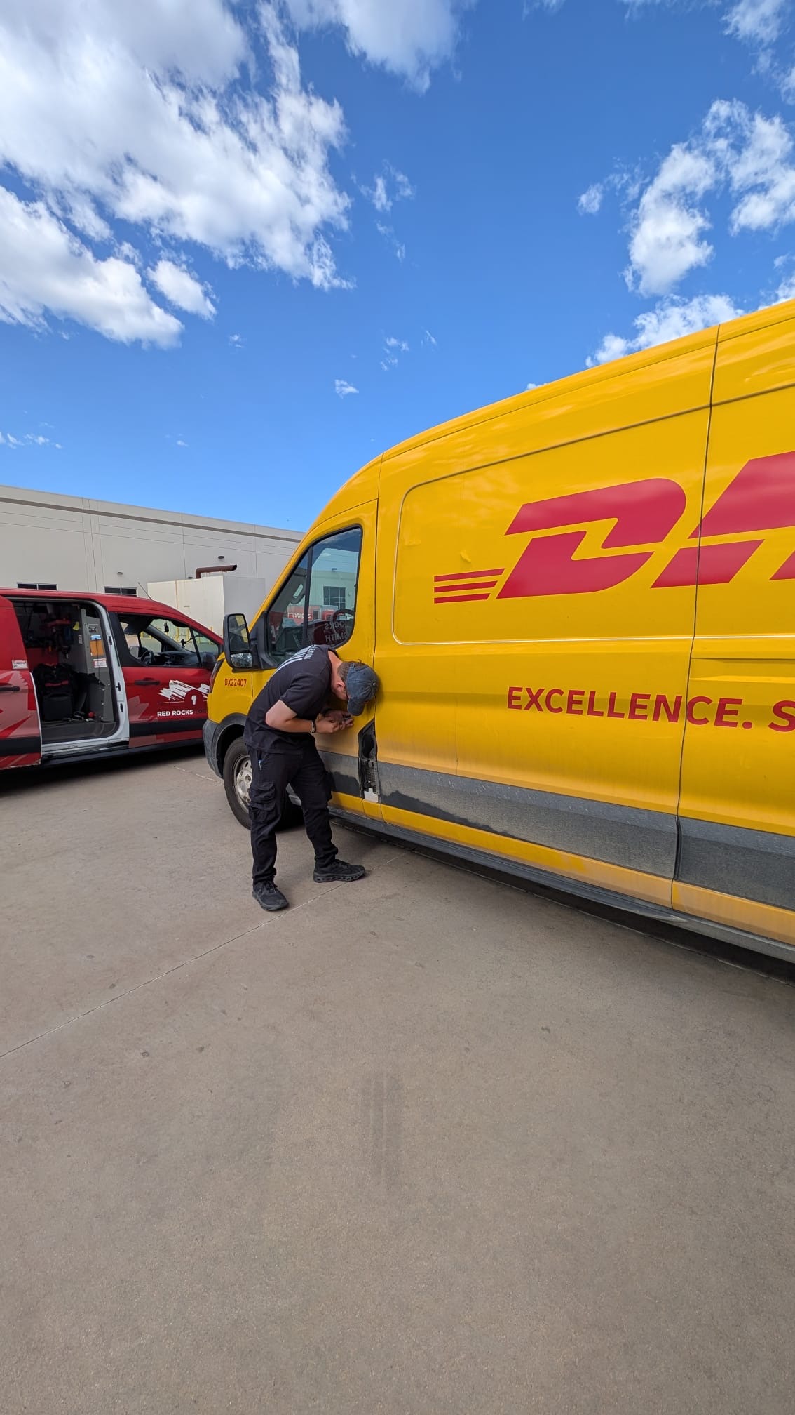 DHL Commercial Van Lockout Service in Denver
